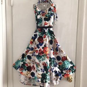 40s Style Flower Dress